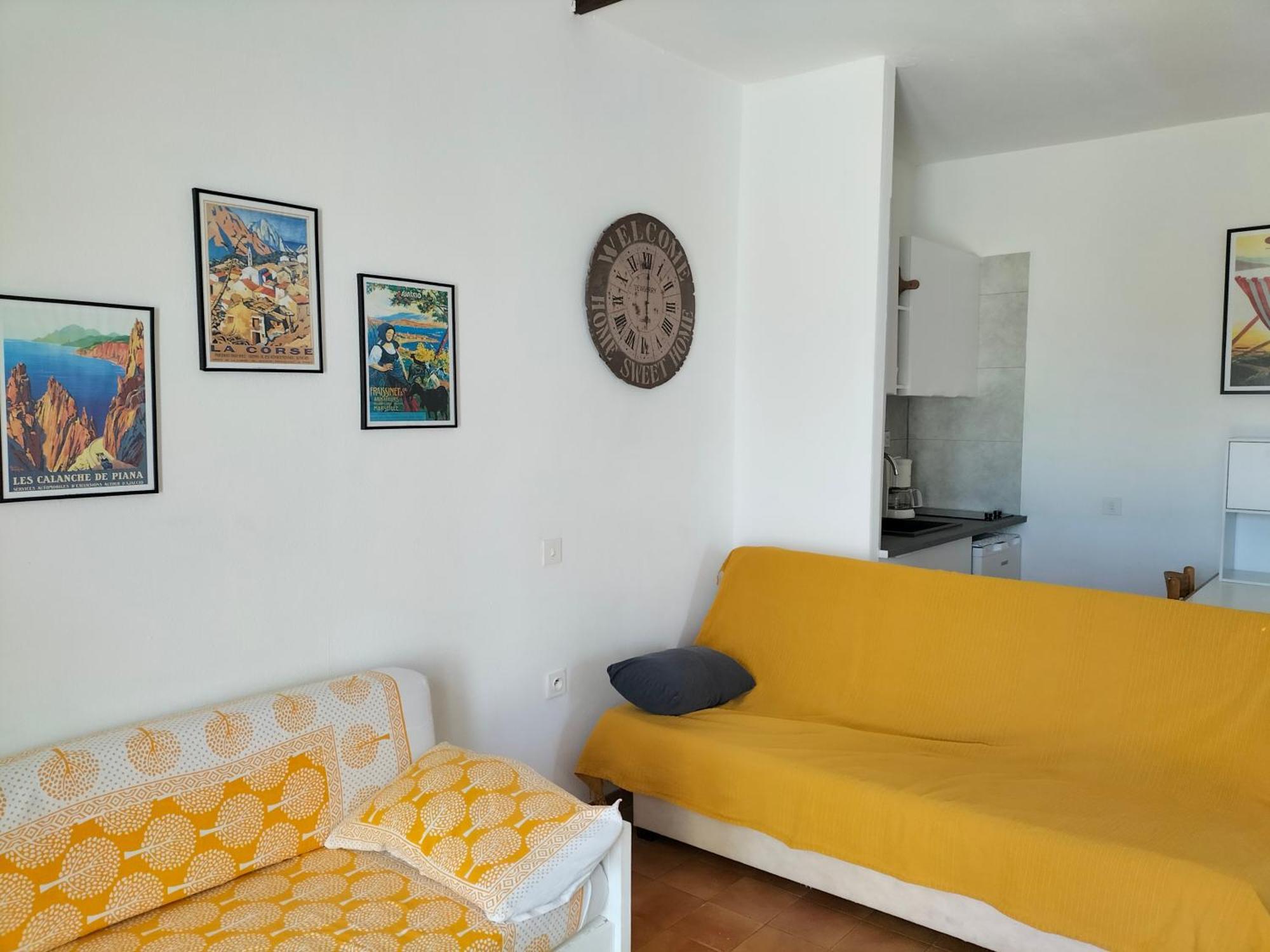 Studio Vue Mer A Porticcio Proche Aeroport Ajaccio Екстер'єр фото